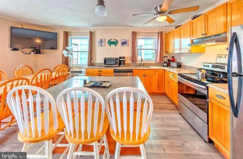 Open and spacious kitchen