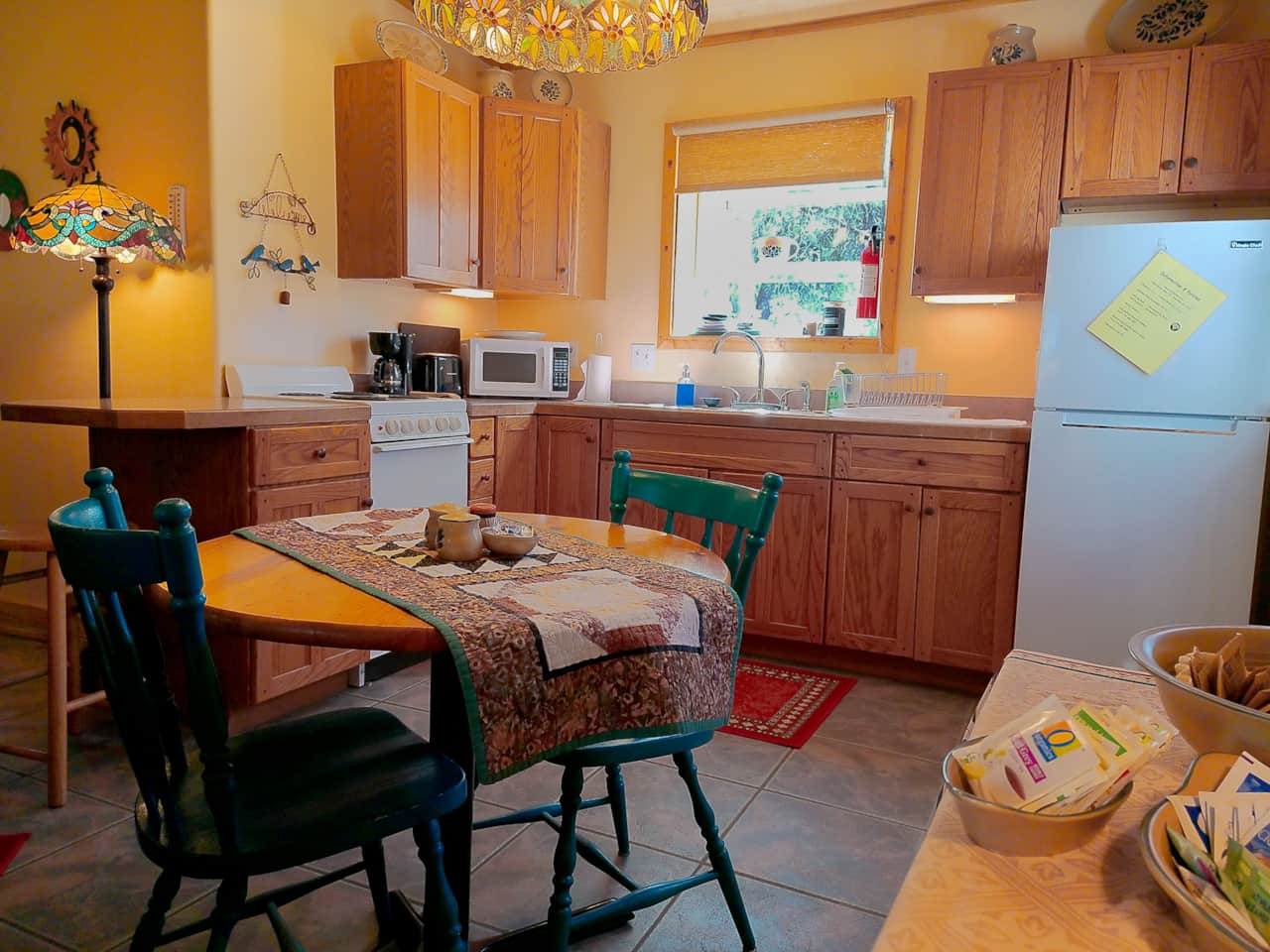 Full Kitchen with Dining Area