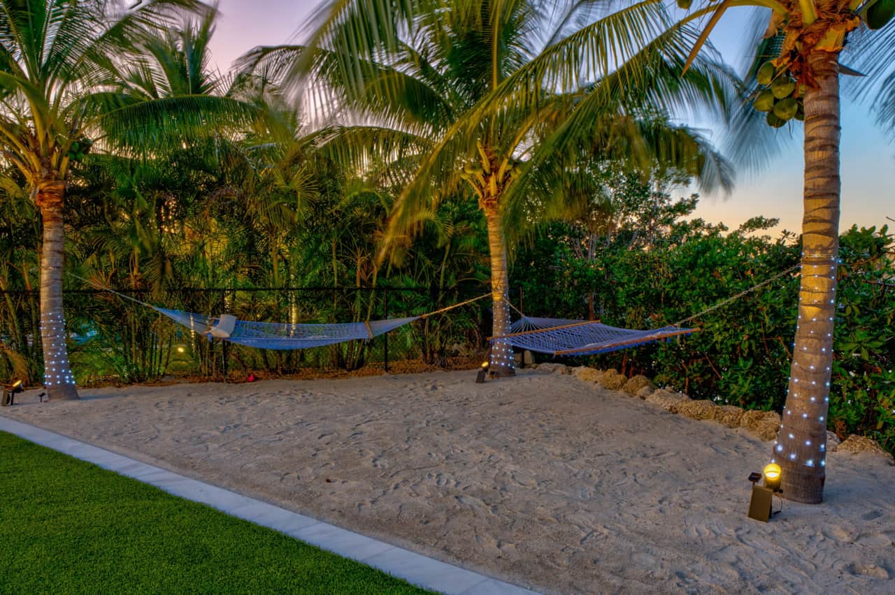 Hammocks sunset