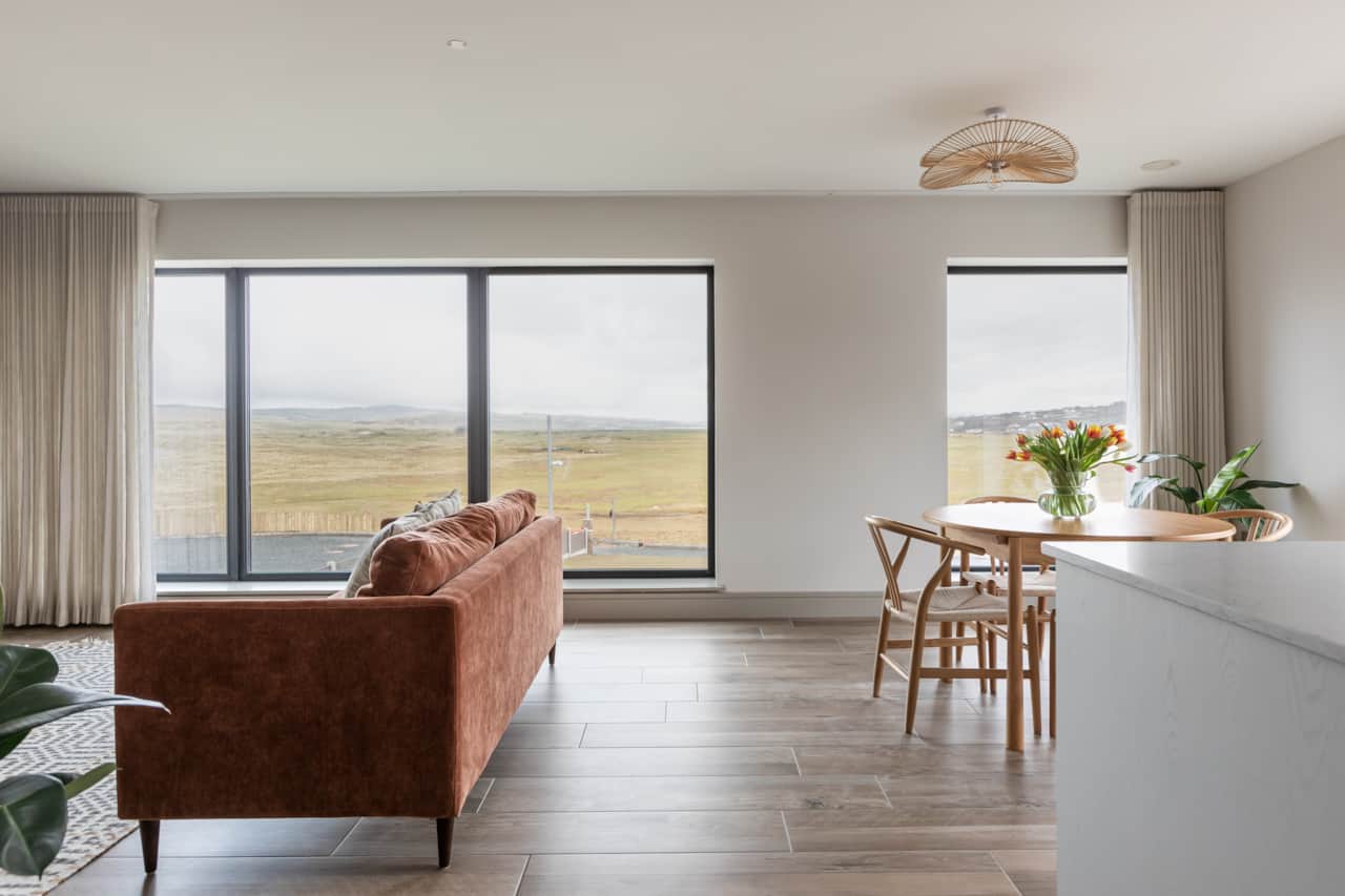 Tullagh sofa @Ballyliffin Beach Houses