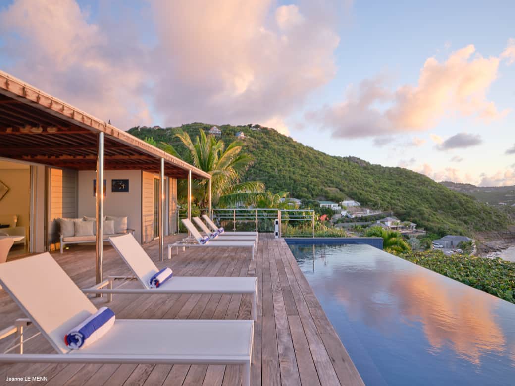 Exclusive outdoor spaces offering privacy and tranquility