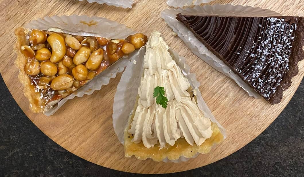 ケーキは富良野の地元材料で作られました ケーキは富良野の地元材料で作られました