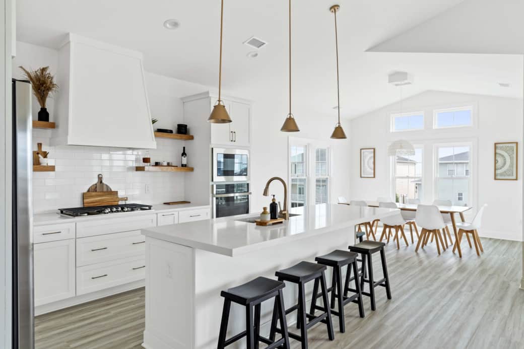 Kitchen and Dining Area