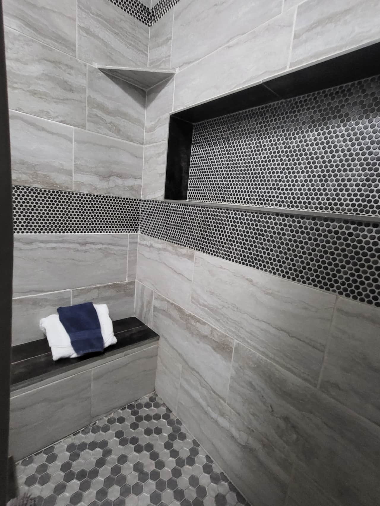 On Suite Bathroom w/ Large Shower with Bench
