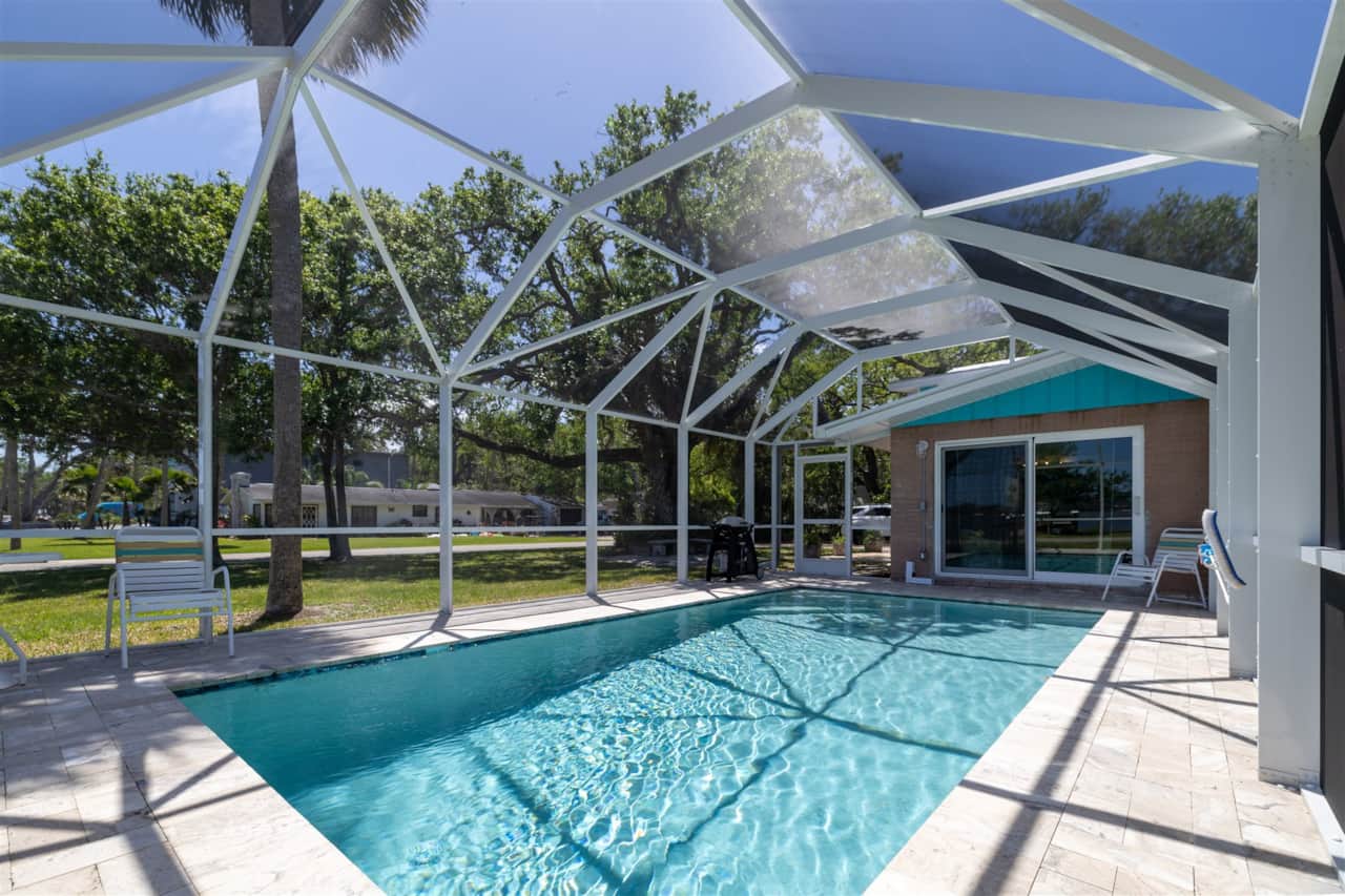 Screened in Outdoor Pool 
