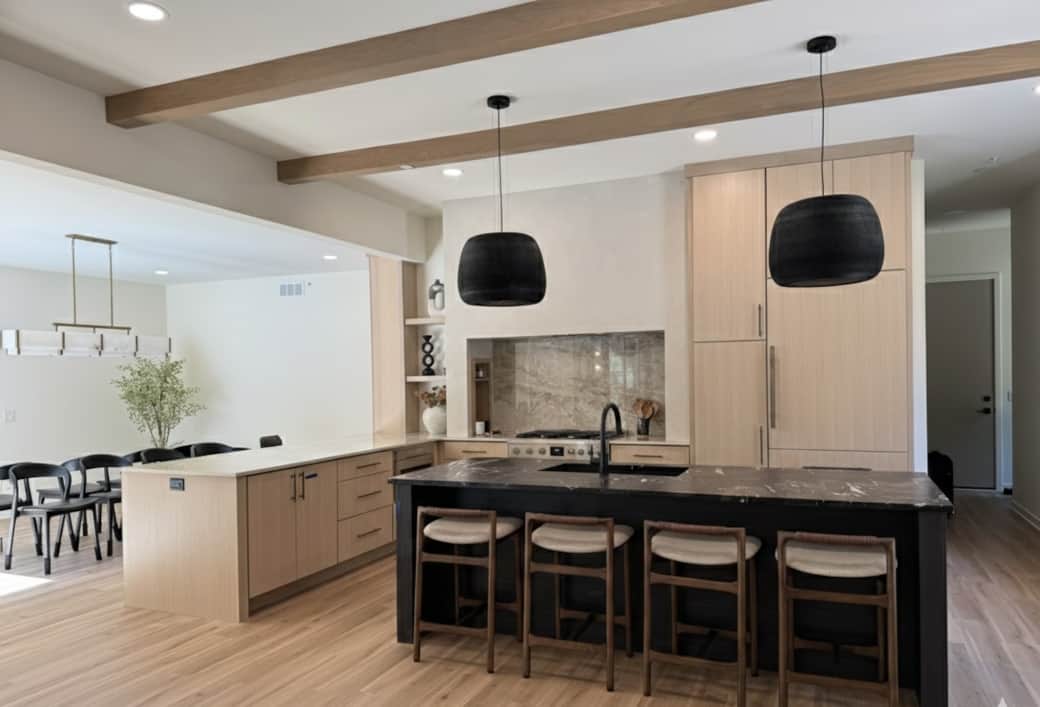 Kitchen with open floor plan Kitchen with open floor plan