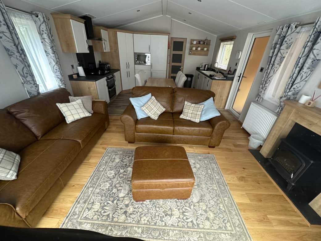 Lounge through to Kitchen