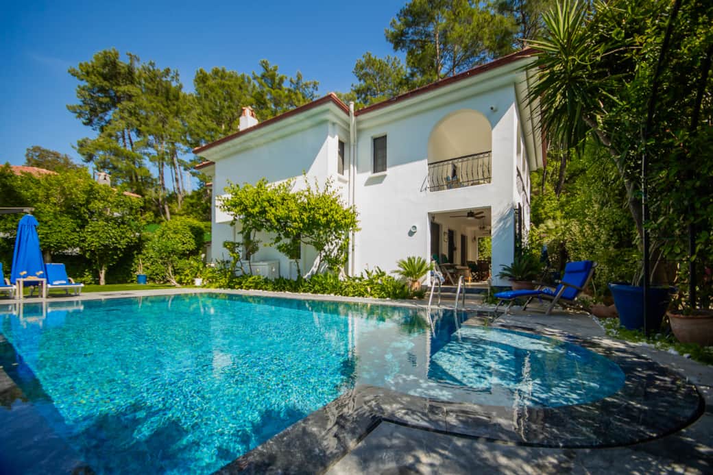Private pool of Villa Cecilia Göcek