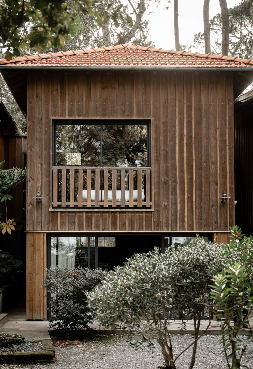 Vue du lodge exterieur