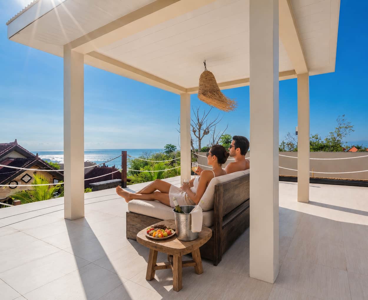 Thula Lembongan Villas - Relaxing Couple - Seaview Patio - Book Now