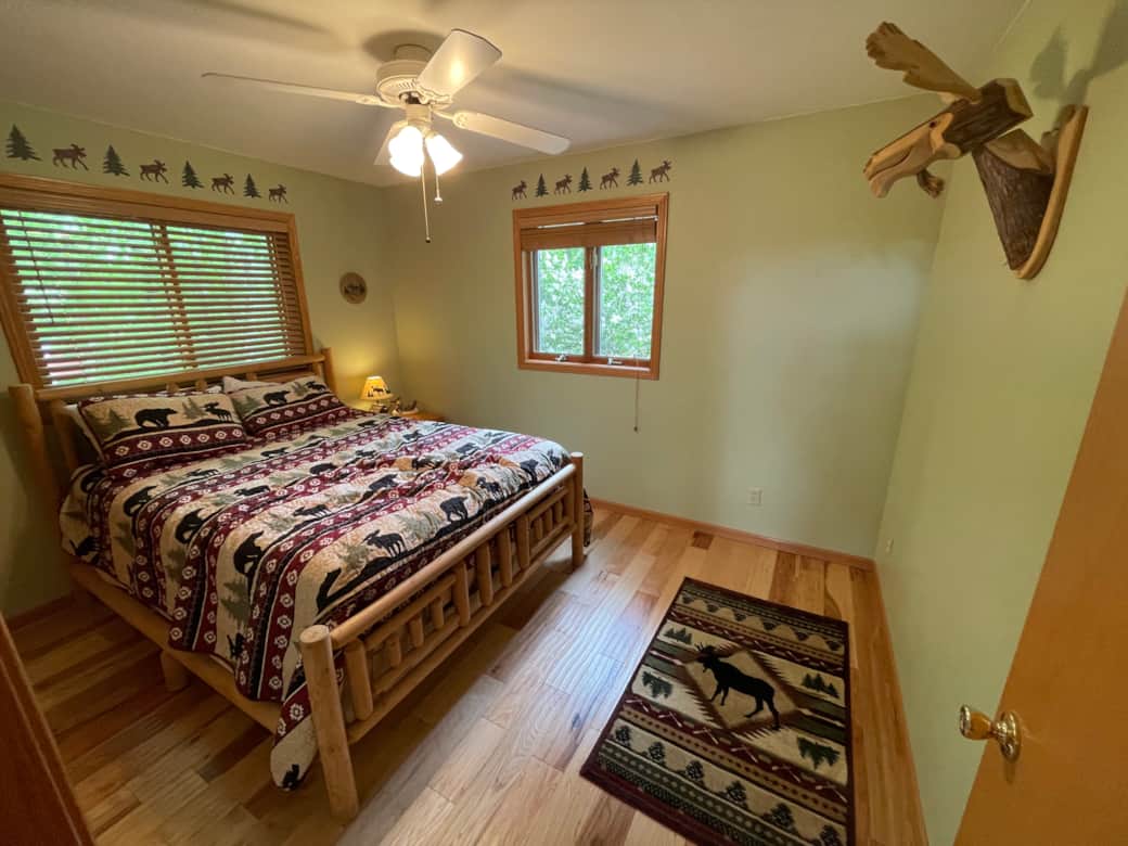 Main floor "Moose" bedroom