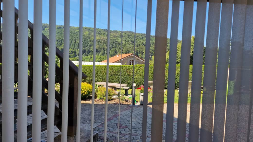 Paysage vu depuis l'intérieur