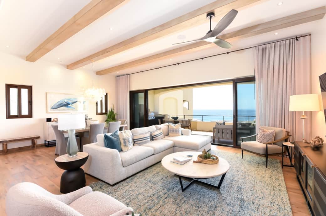 Living Area w/ 75" TV