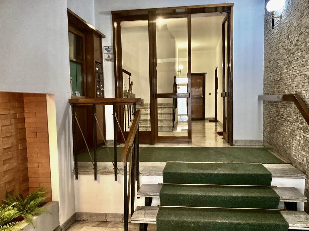 Ingresso del palazzo