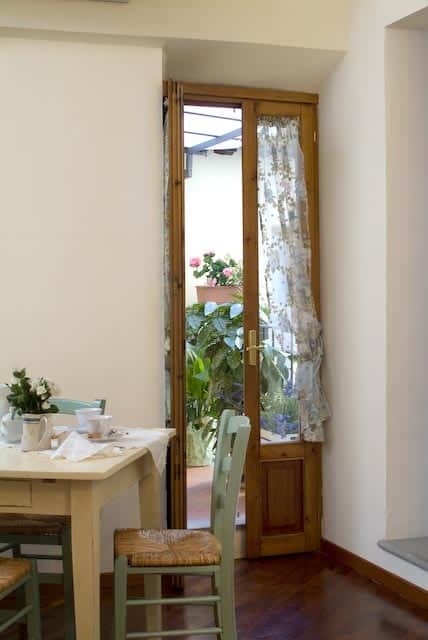 Finestra dell'appartamento 7