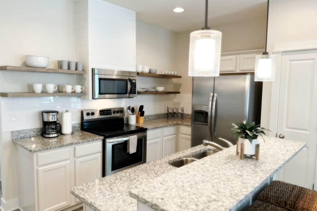 Kitchen ready for cooking