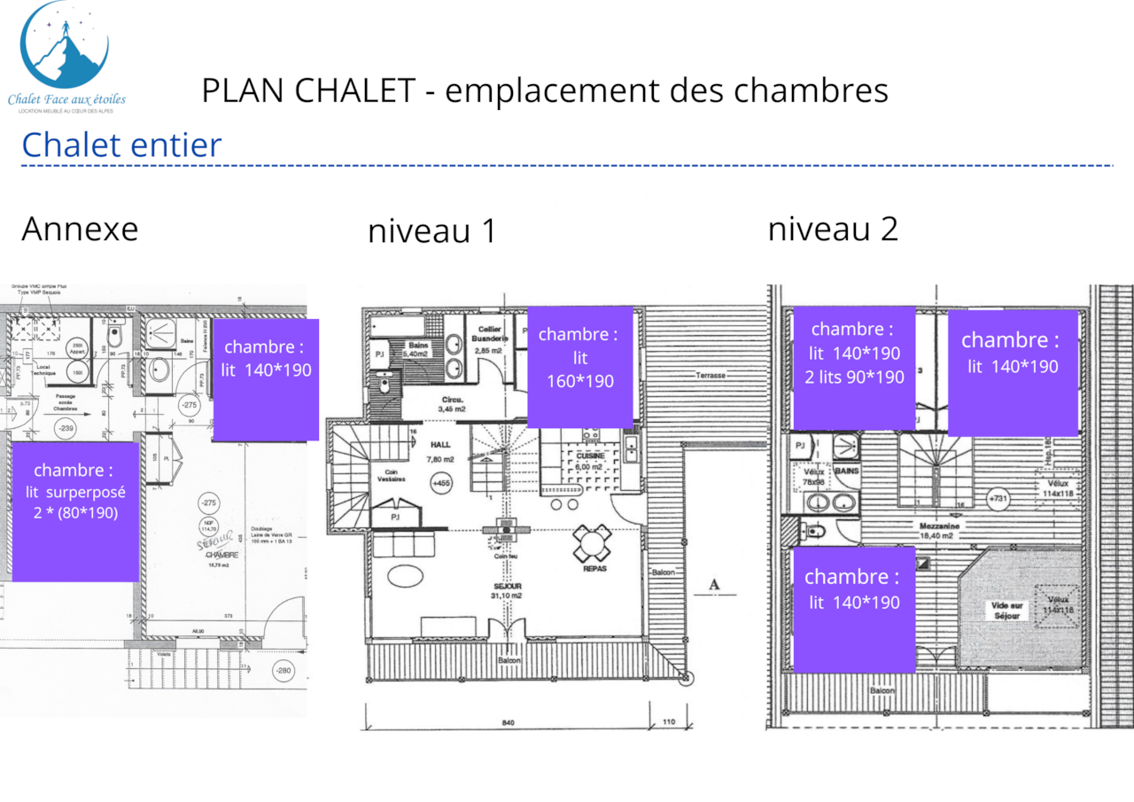 Plan chalet
