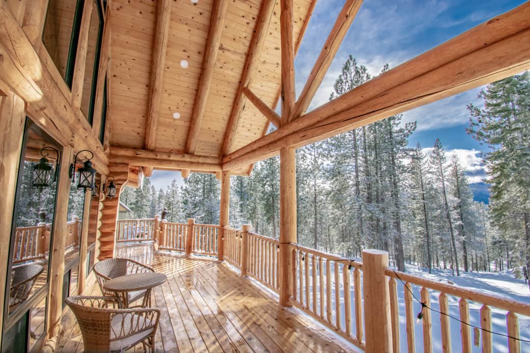 View from deck facing South