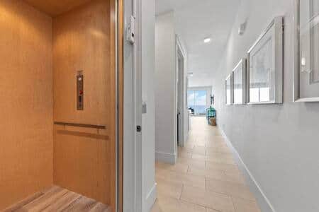 We have a private, in-house elevator so the entire family can come enjoy the beach!