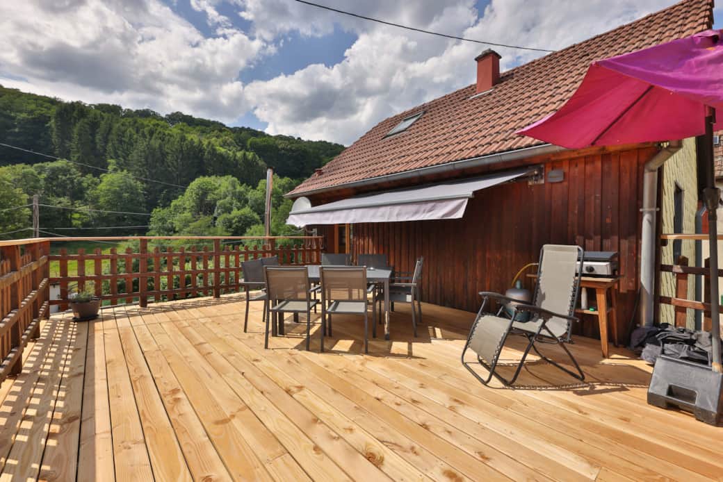 La terrasse et ses équipements La terrasse et ses équipements