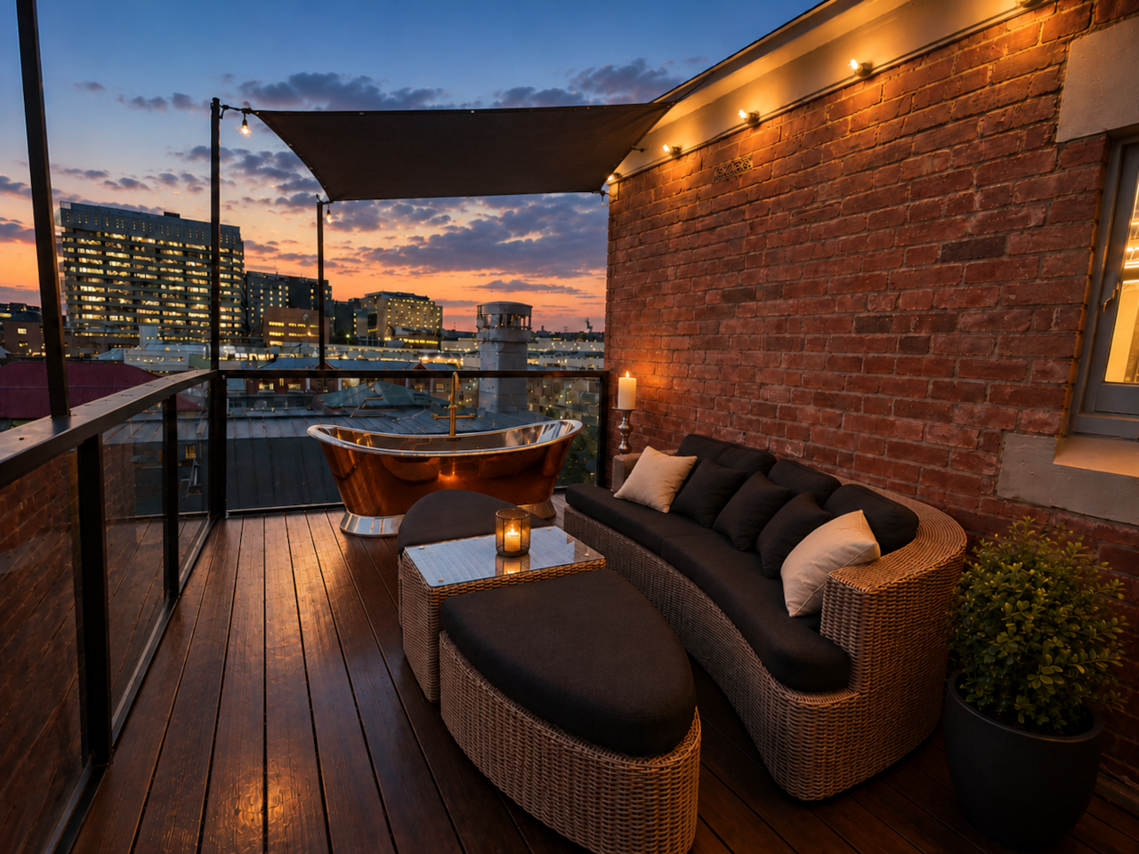 Deck Sunset