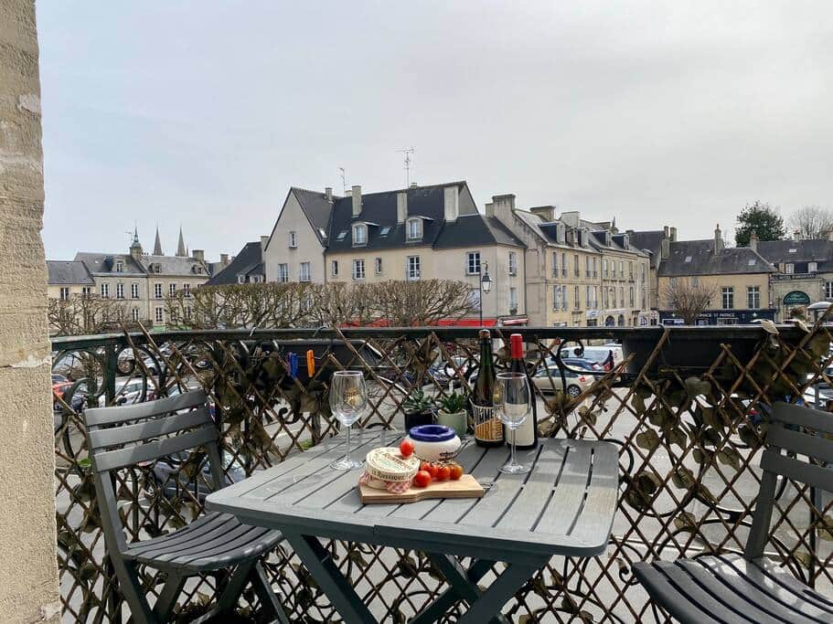 Private balcony