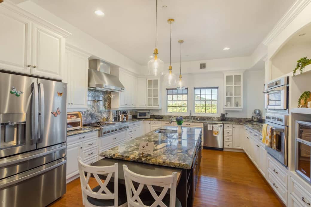 Chef's kitchen.