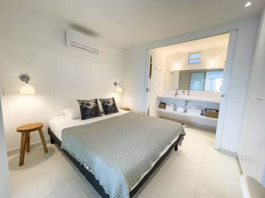Suite 1 : chambre double avec Salle de bain