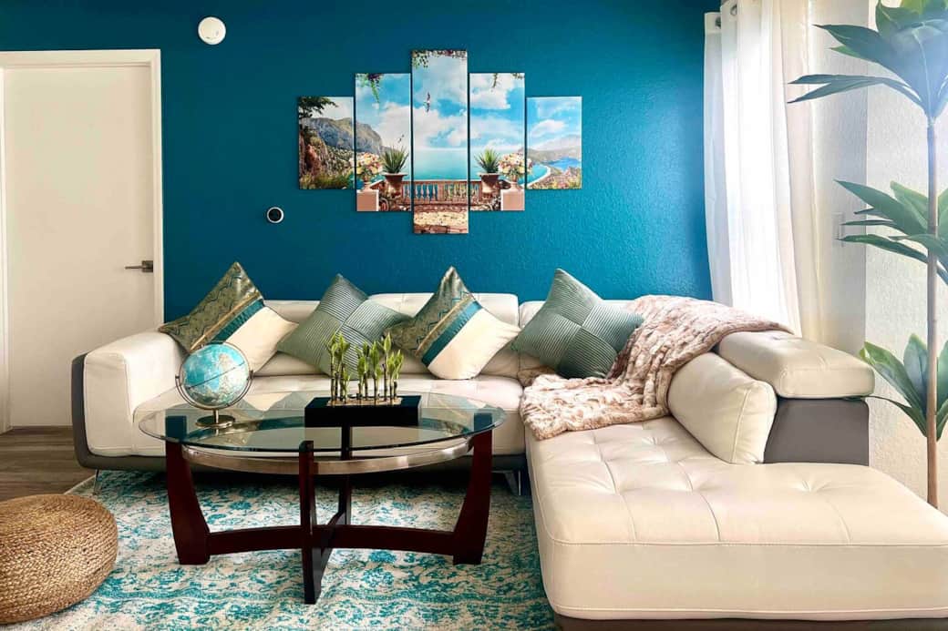 Relaxing living room area Relaxing living room area