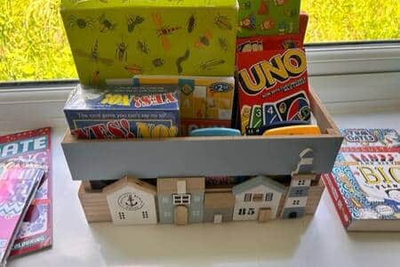 Selection of books & games