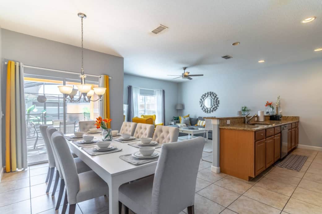 Living Dining Kitchen