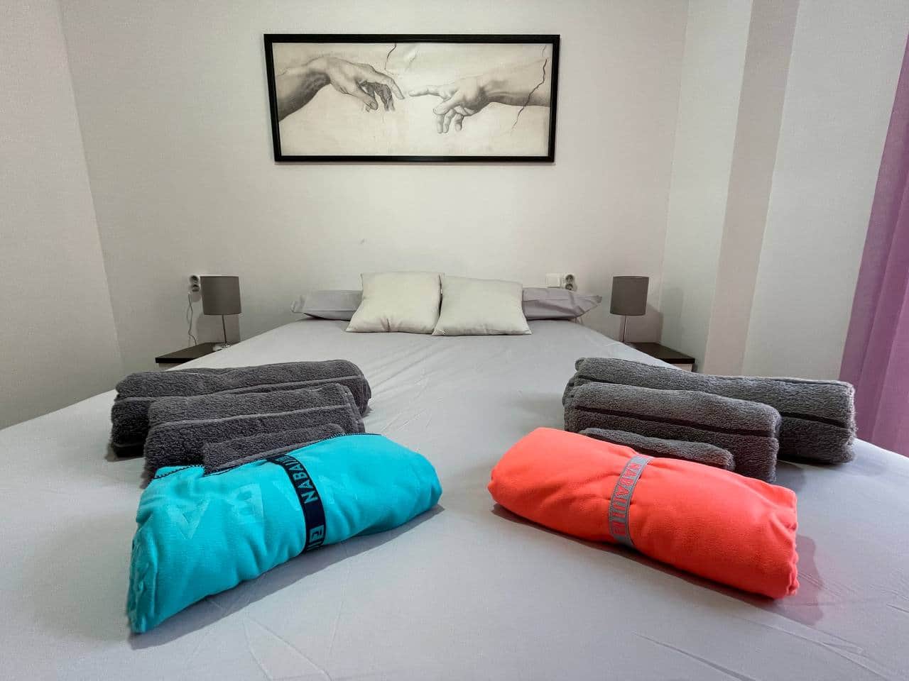 beach towels malaga center apartment