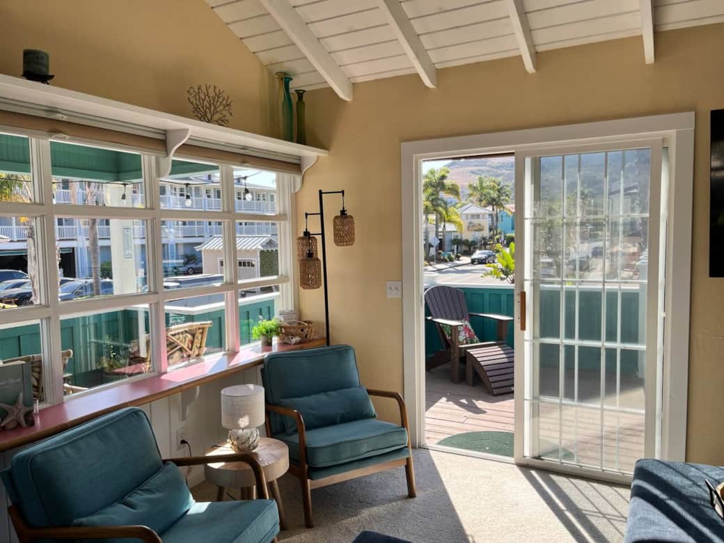 Upstairs living room