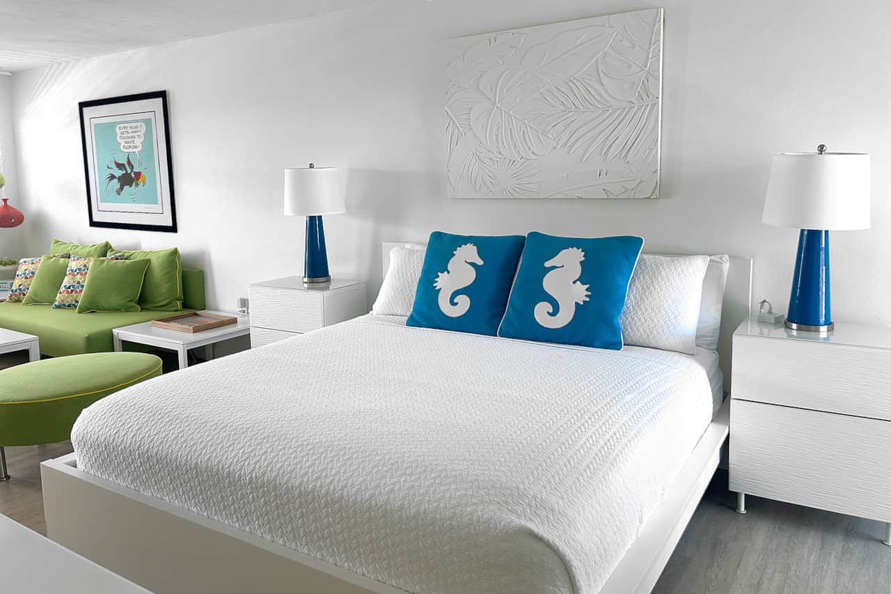 #35 King bed with new mattress