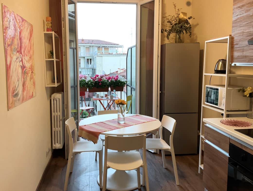 Accesso al balcone