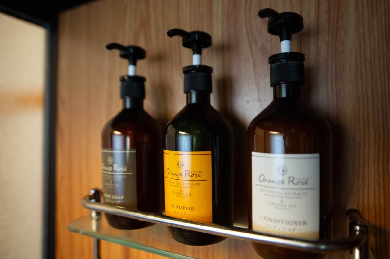 Shampoo, Body Soap, Conditioner