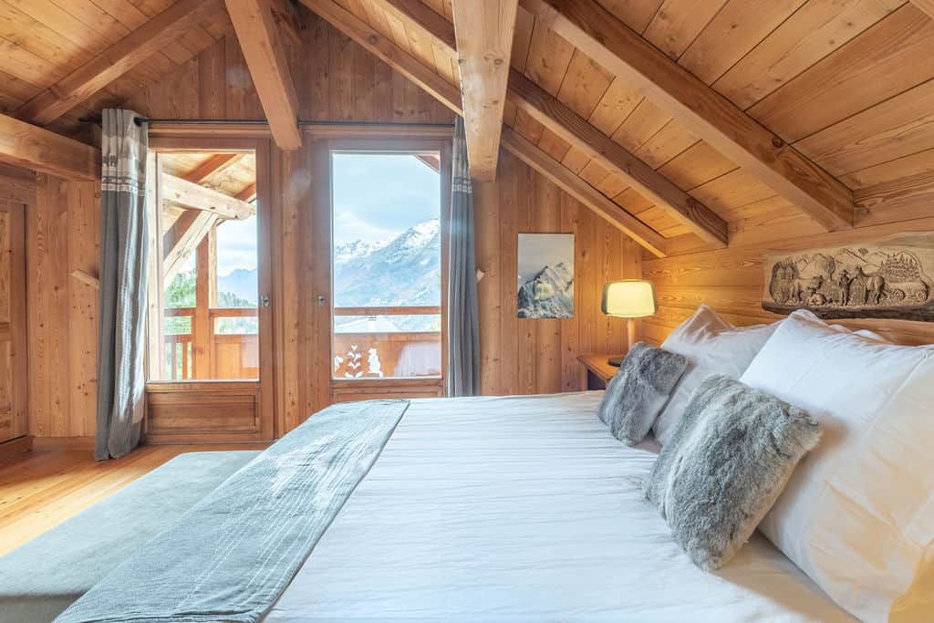 Bedroom 1 3rd Floor Belledonne Chalet-Sarenne-Oz3300-Huez-33 Bedroom 1 3rd Floor Belledonne Chalet-Sarenne-Oz3300-Huez-33