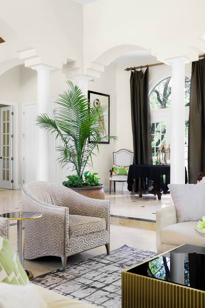 Table in foyer Table in foyer