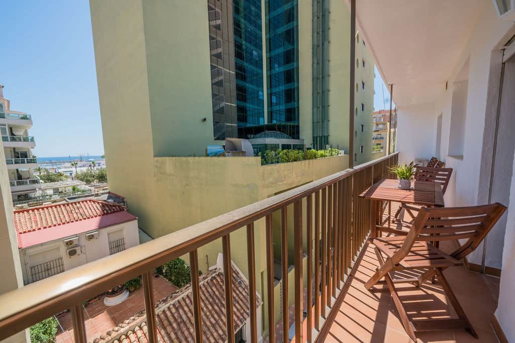 Large balcony Large balcony