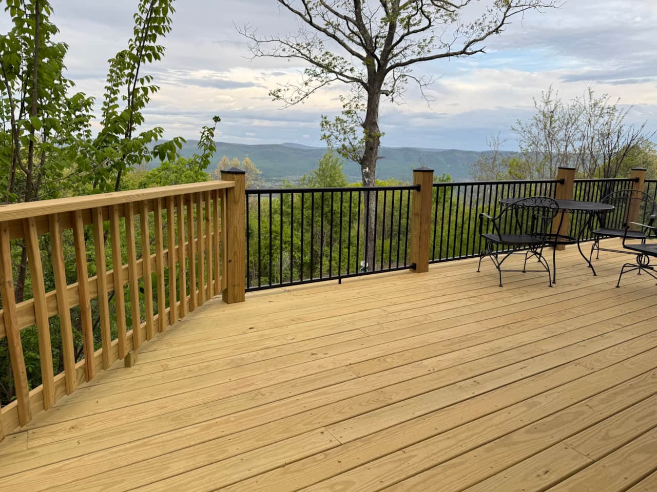 the deck was renovated in 2026