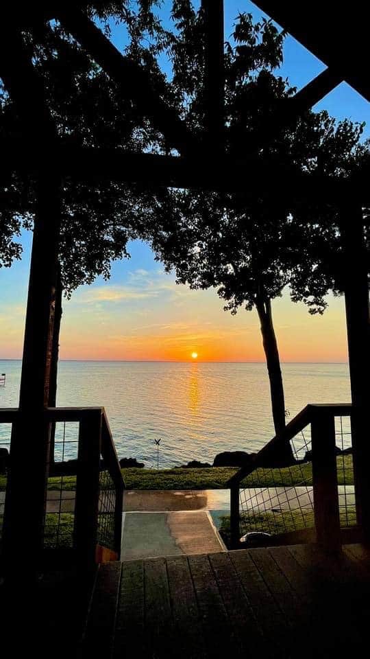View from Laredo Cabin Porch