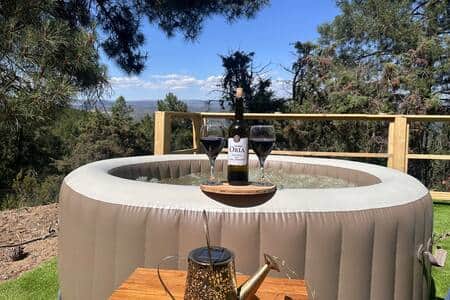 Cabaña ecológica con jacuzzi — foto 4