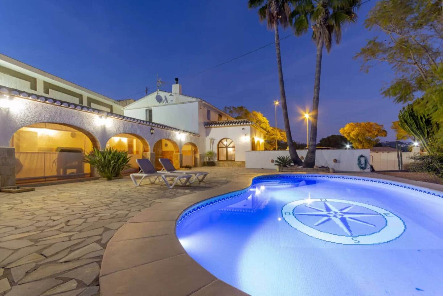 Villa Rústica con piscina y barbacoa en Calpe — foto 2
