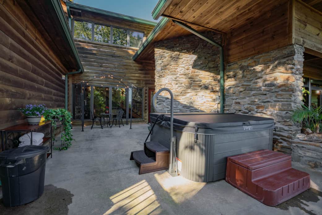 Additional patio space 