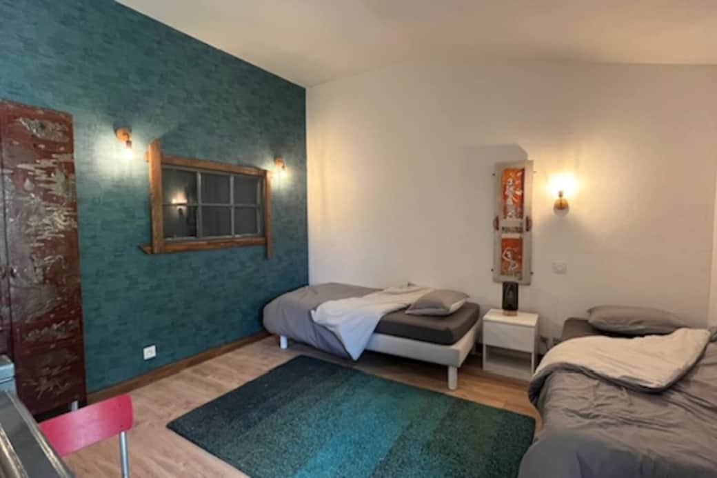 Chambres lits simples
