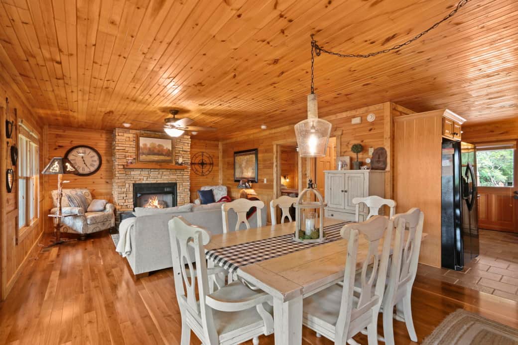 1st Floor Dining and Living Rooms