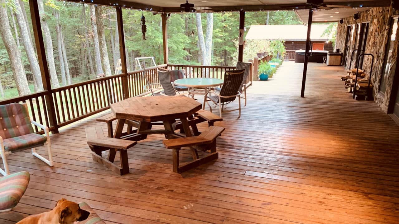Sweet Retreat: Best deck ever!