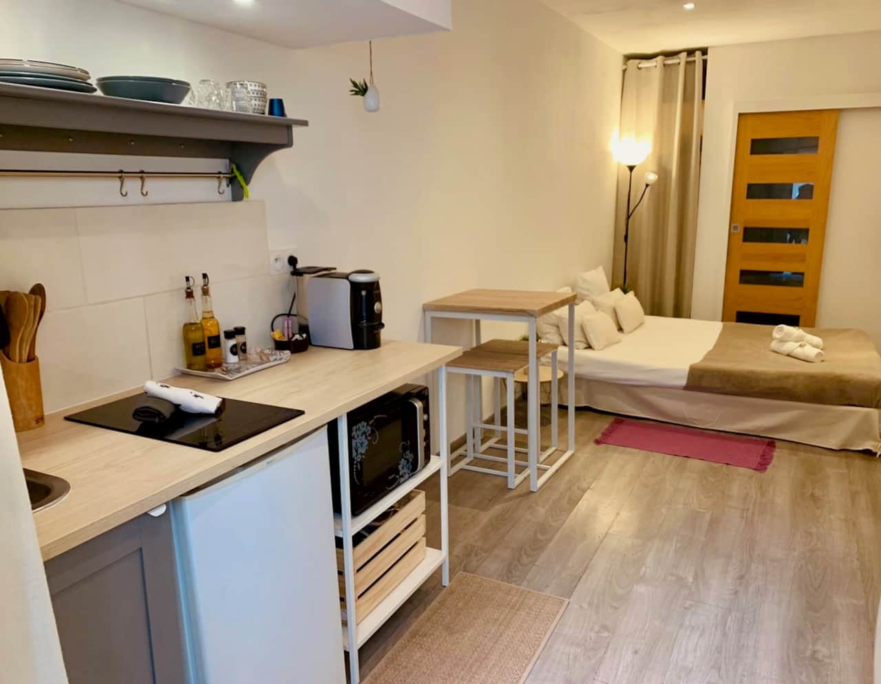 Kitchenette fonctionnelle