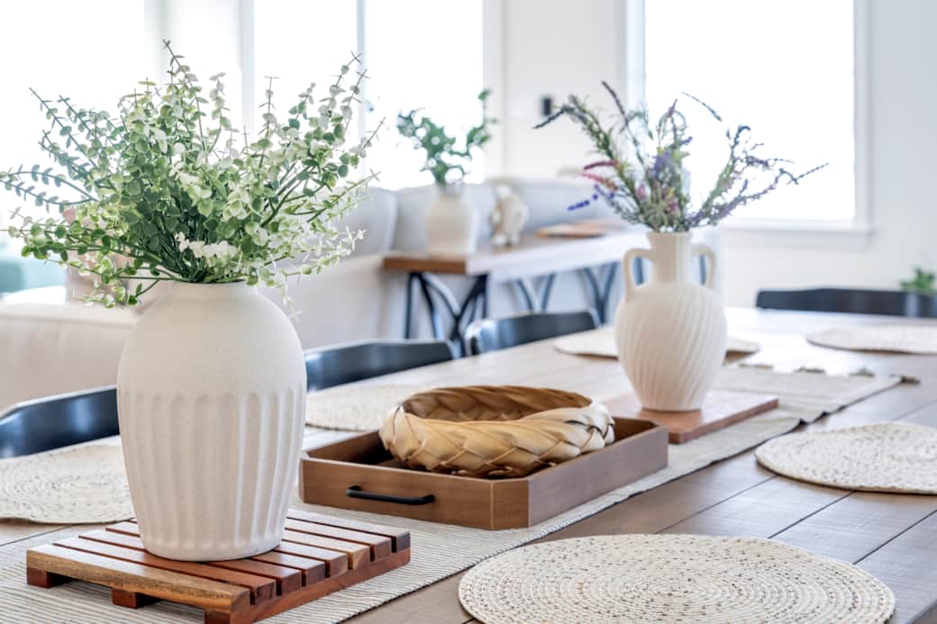 Dining Table Close up