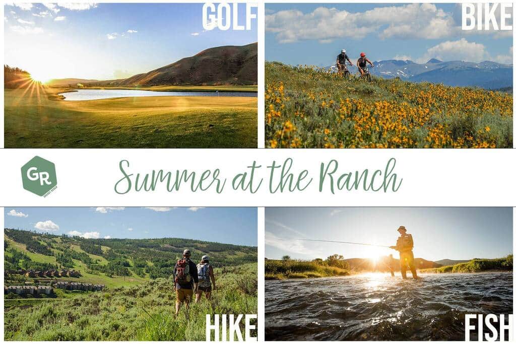 So much to do at Granby Ranch in the Summer time! 